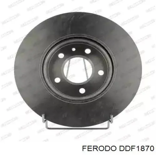 DDF1870 Ferodo disco do freio dianteiro