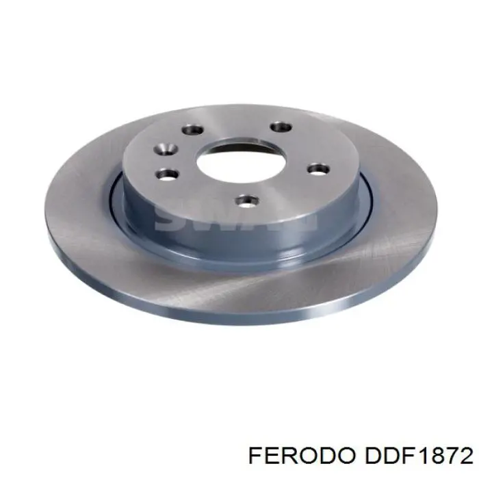 DDF1872 Ferodo диск тормозной задний