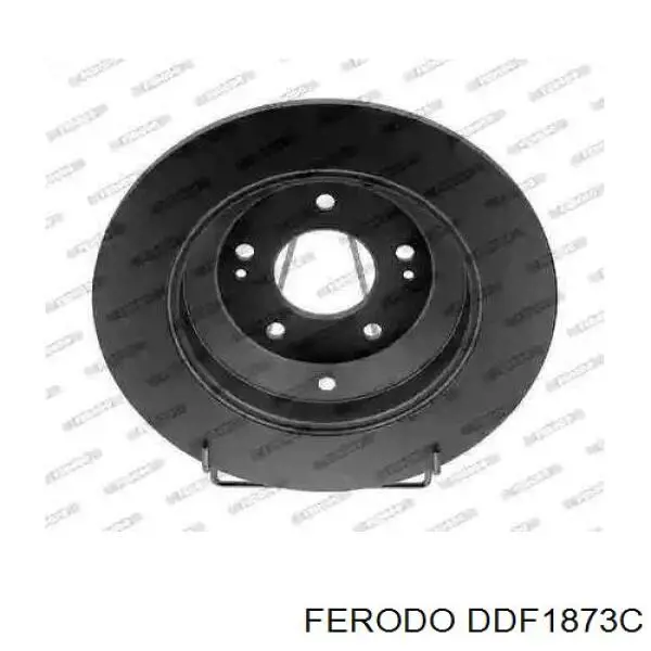 DDF1873C Ferodo disco do freio traseiro