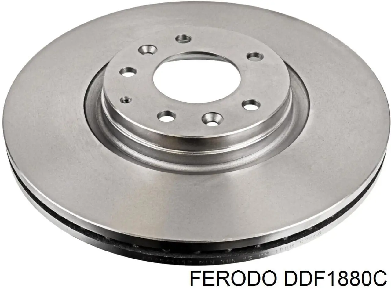 Передние тормозные диски DDF1880C Ferodo