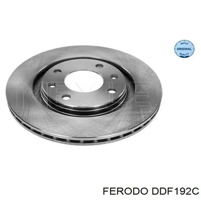 Передние тормозные диски DDF192C Ferodo