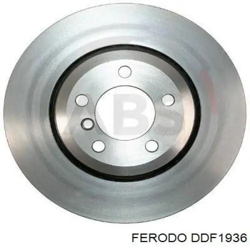 Тормозные диски DDF1936 Ferodo