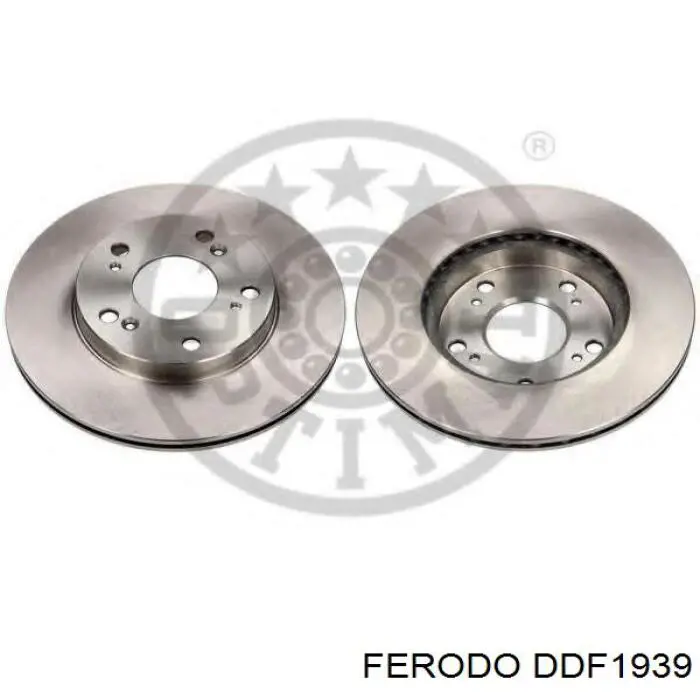 DDF1939 Ferodo Диск тормозной передний