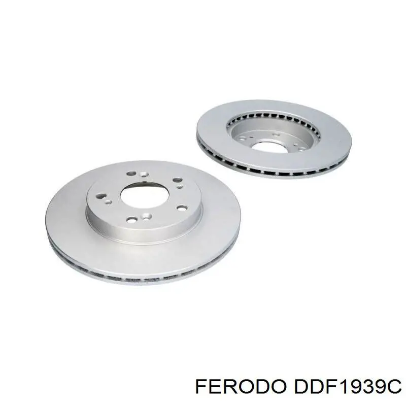 Freno de disco delantero DDF1939C Ferodo