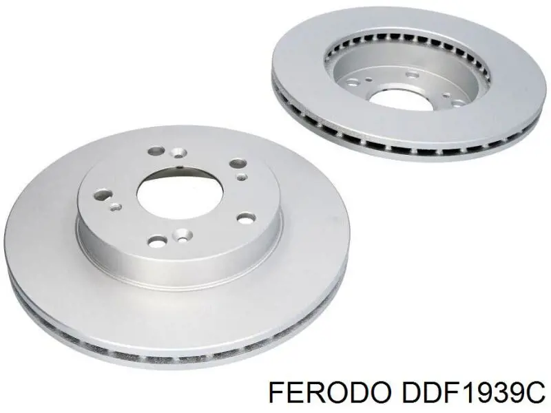 DDF1939C Ferodo диск тормозной передний