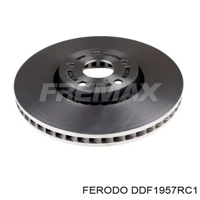 Передние тормозные диски DDF1957RC1 Ferodo