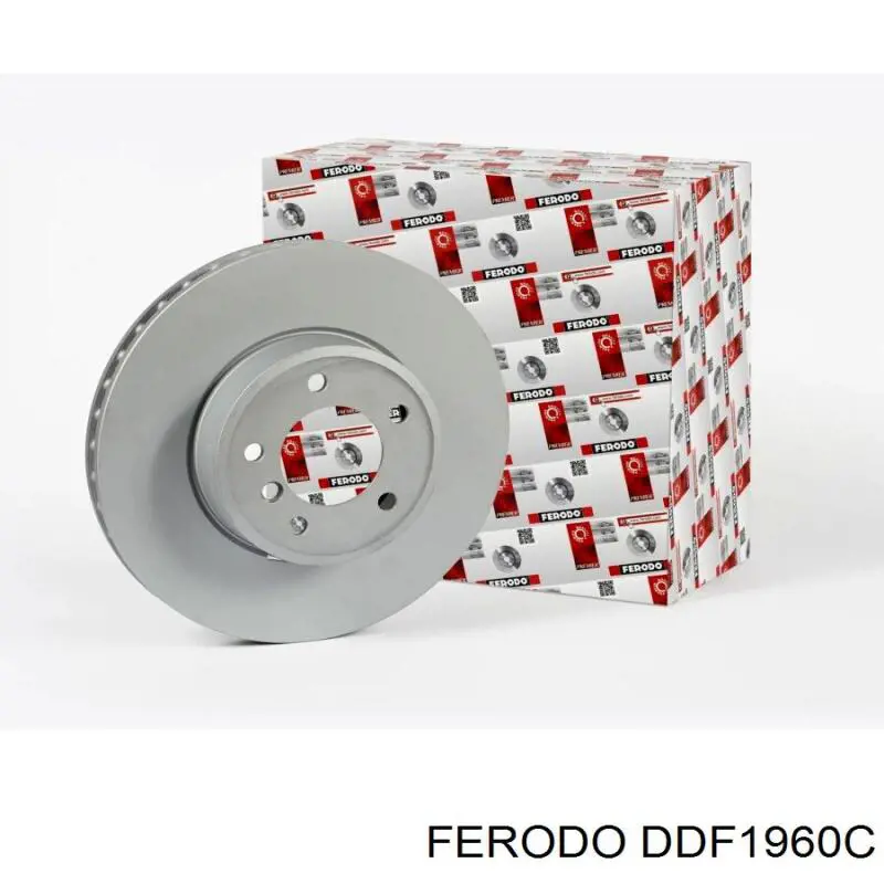 Freno de disco delantero DDF1960C Ferodo