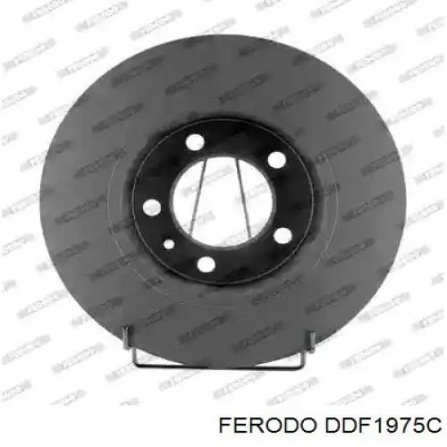 DDF1975C Ferodo disco do freio traseiro