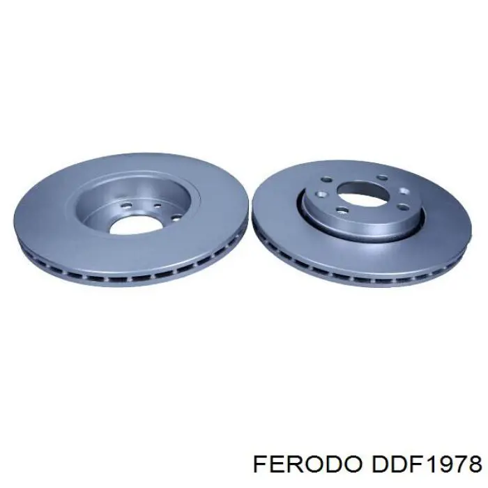 Передние тормозные диски DDF1978 Ferodo