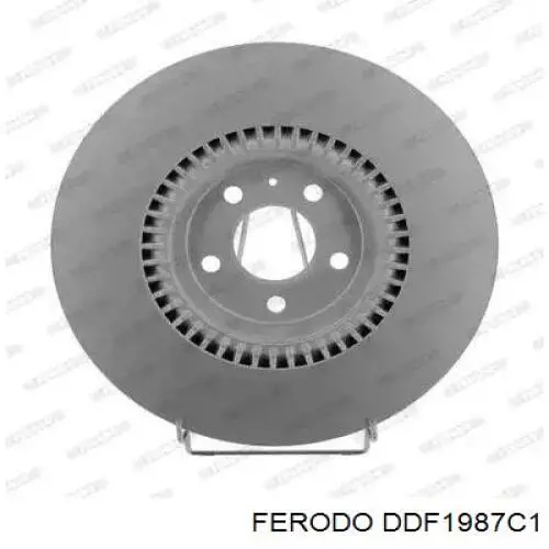 Передние тормозные диски DDF1987C1 Ferodo