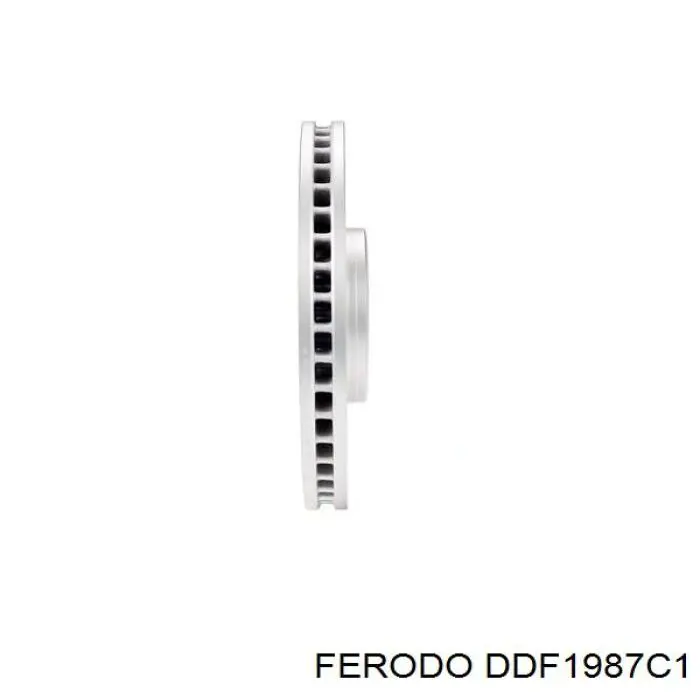 Тормоз дисковый передний Ferodo DDF1987C1 цена, от 112.04 USD