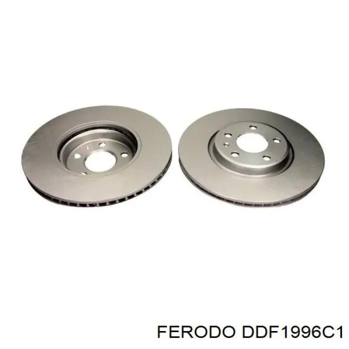 Купить DDF1996C1 Ferodo Ротор тормозной