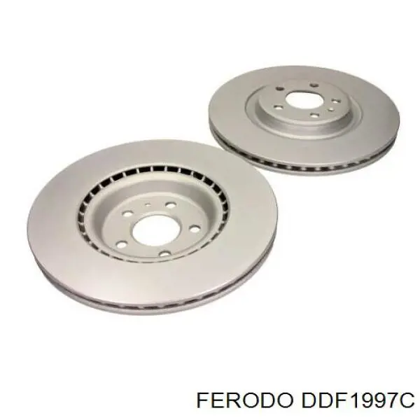 Передние тормозные диски DDF1997C Ferodo