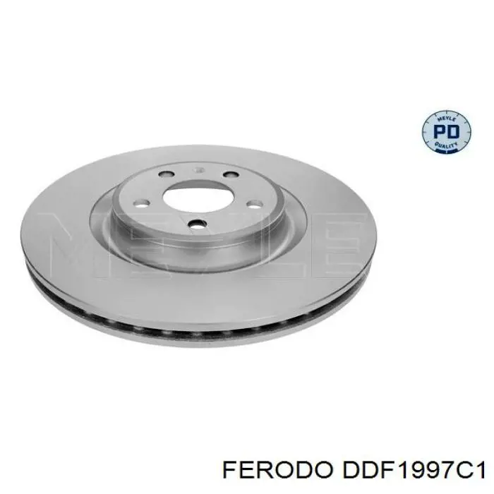 Передние тормозные диски DDF1997C1 Ferodo