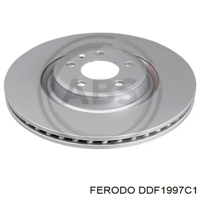 DDF1997C1 Ferodo Диск тормозной передний