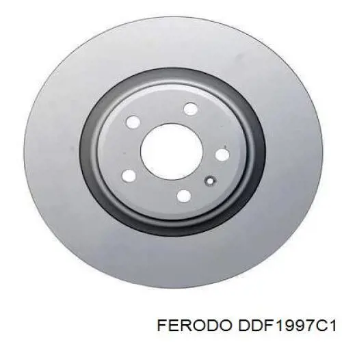 Тормоз дисковый передний Ferodo DDF1997C1 цена, от 90.01 USD