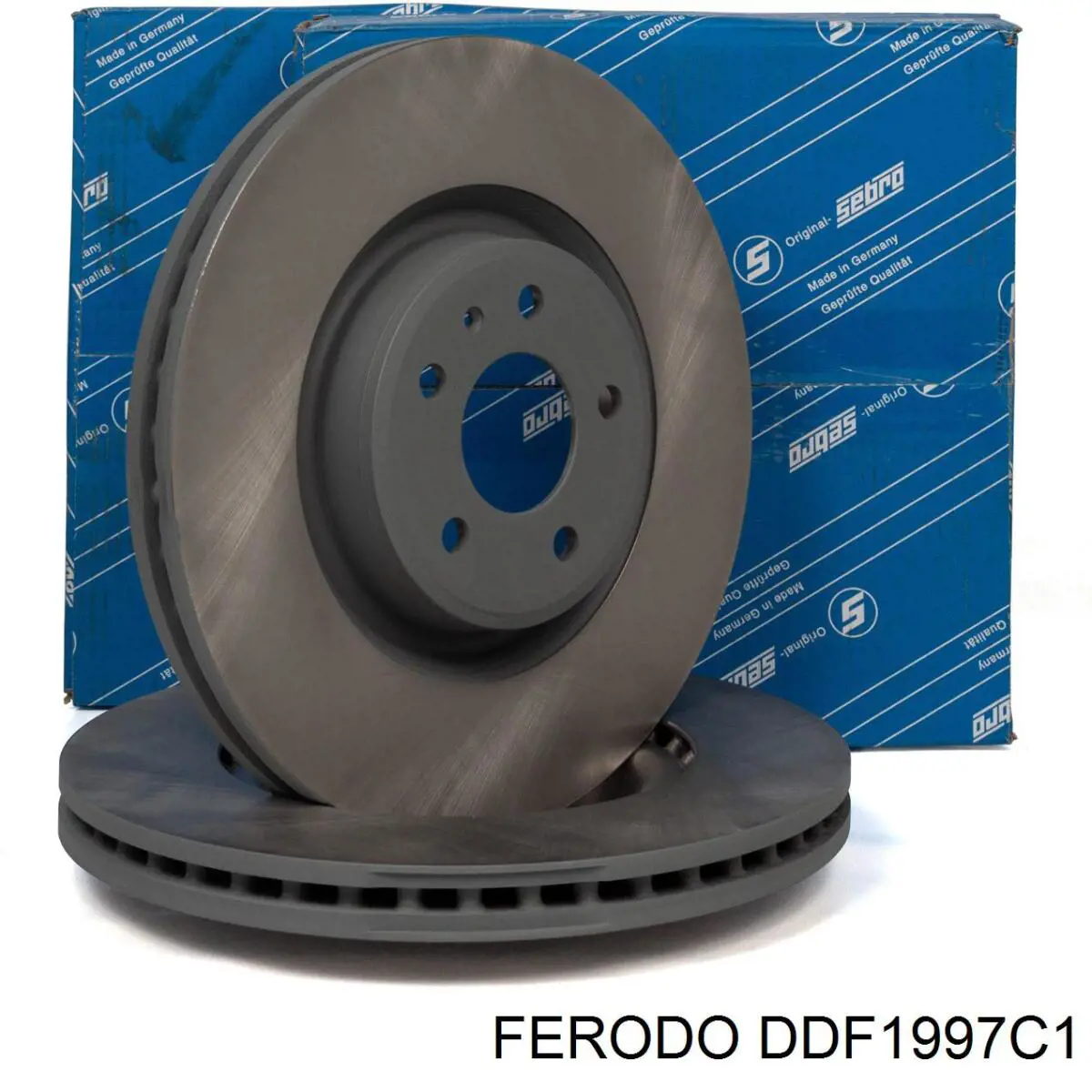 Передние тормозные диски DDF1997C1 Ferodo