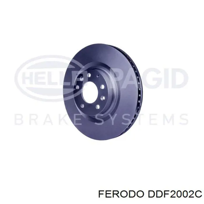 Тормоз дисковый передний Ferodo DDF2002C цена, от 85.65 USD