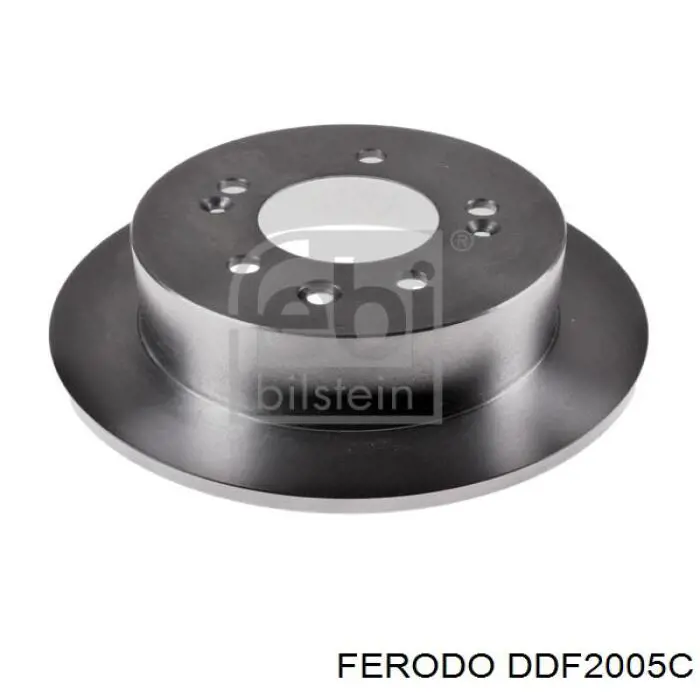 Задний тормозной диск Ferodo DDF2005C цена, от 41.26 USD