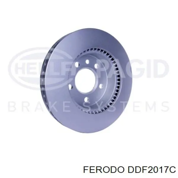 Передний тормозной диск Ferodo DDF2017C
