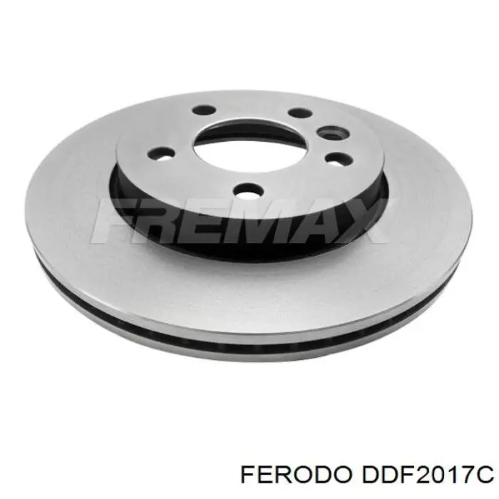 Тормоз дисковый передний Ferodo DDF2017C цена, от 65.73 USD