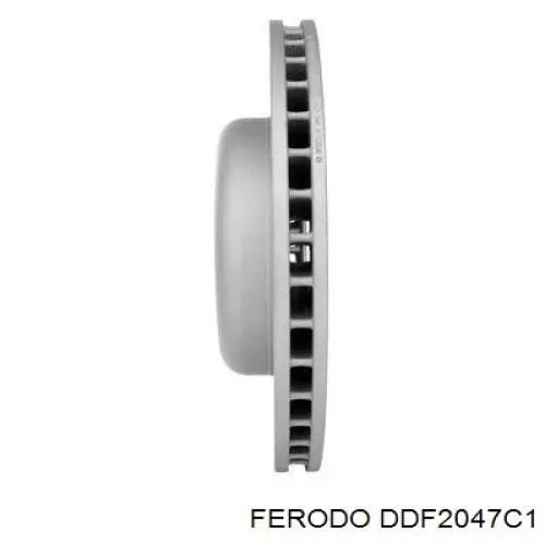 Передний тормозной диск Ferodo DDF2047C1