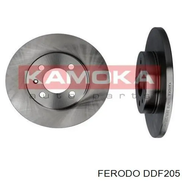 Купить DDF205 Ferodo Ротор тормозной