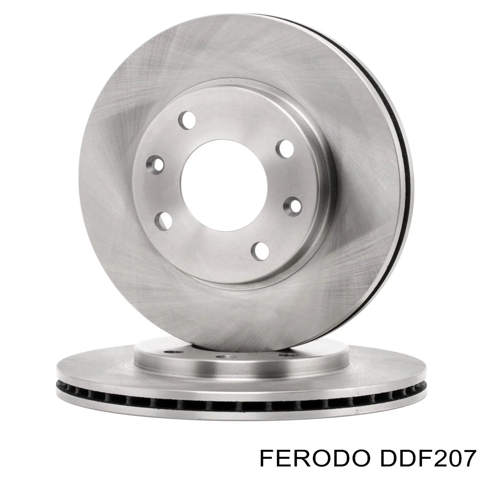 Freno de disco delantero DDF207 Ferodo