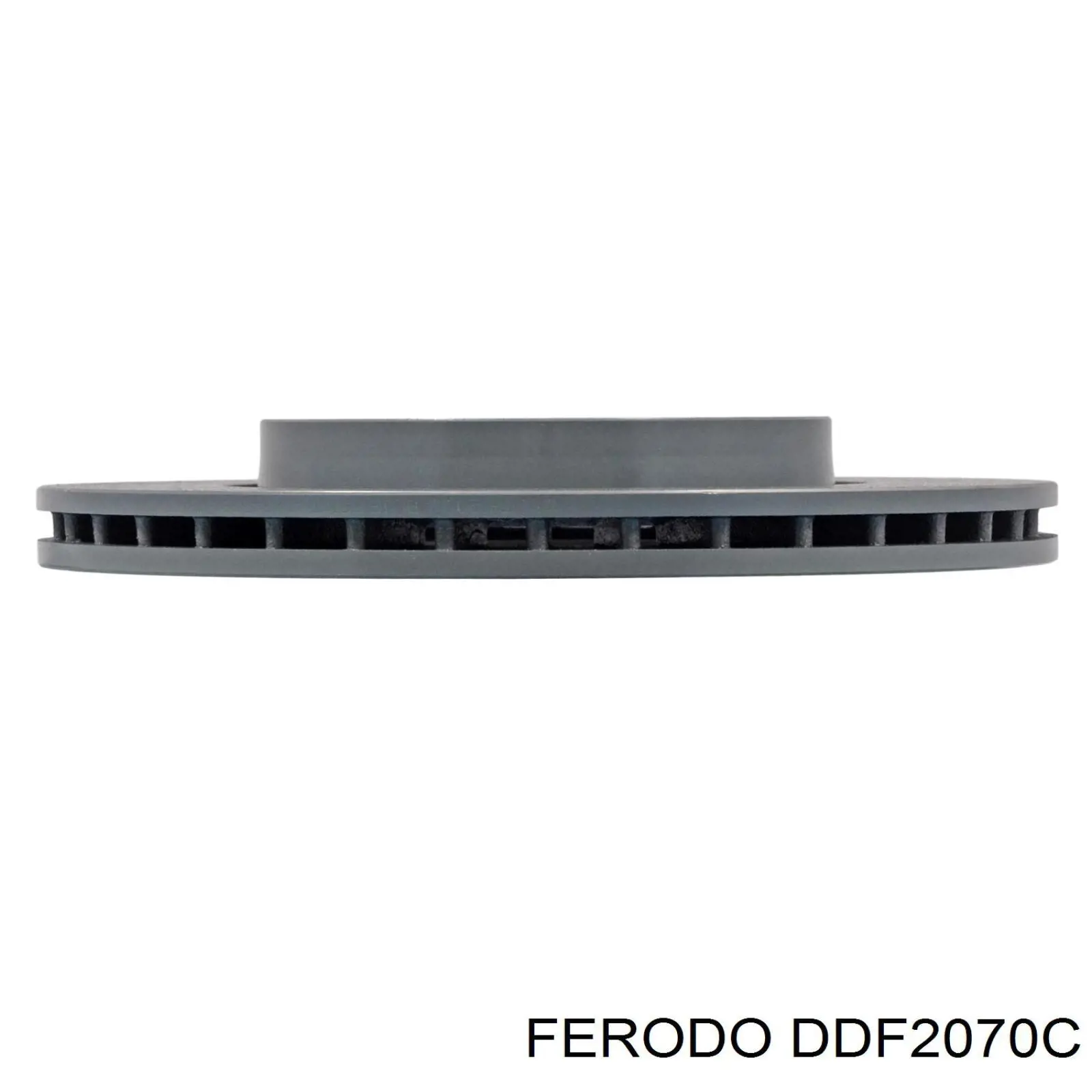 Тормоз дисковый передний Ferodo DDF2070C цена, от 84.00 USD