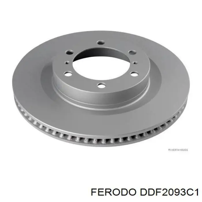 Передний тормозной диск Ferodo DDF2093C1