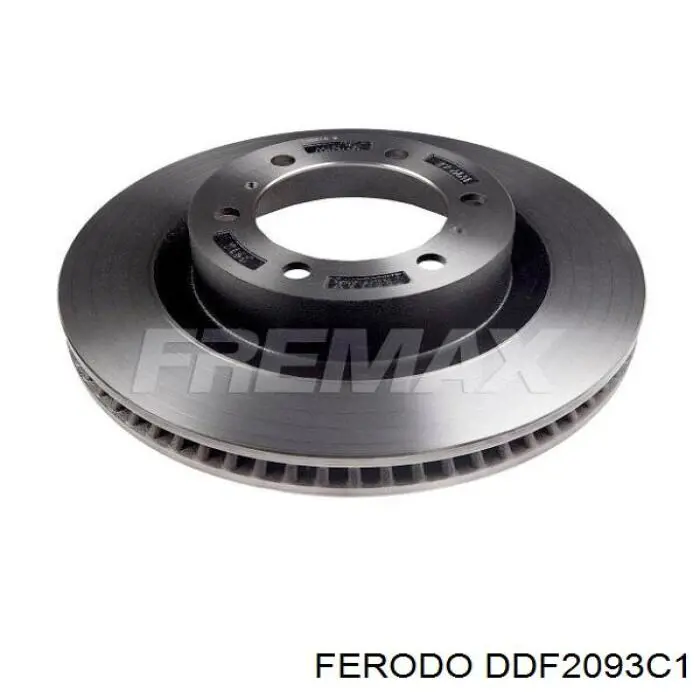 Тормоз дисковый передний Ferodo DDF2093C1 цена, от 100.10 USD