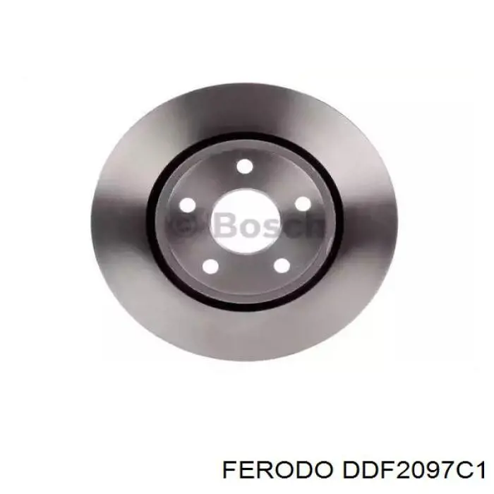 Тормоз дисковый передний Ferodo DDF2097C1 цена, от 121.81 USD