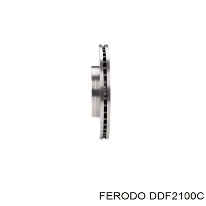 Передний тормозной диск Ferodo DDF2100C