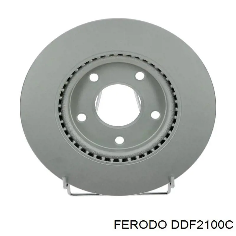 Freno de disco delantero DDF2100C Ferodo