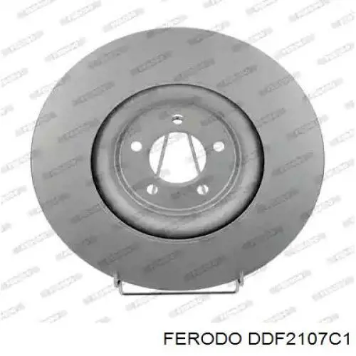 Передние тормозные диски DDF2107C1 Ferodo