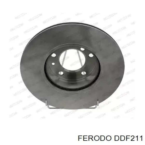 DDF211 Ferodo диск тормозной передний