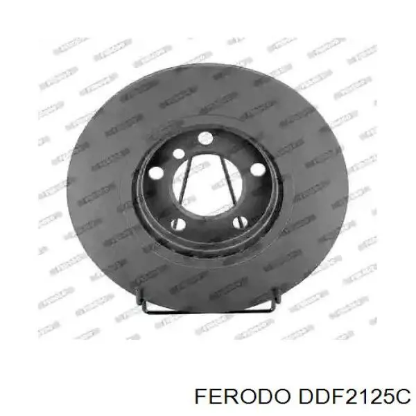 Передние тормозные диски DDF2125C Ferodo