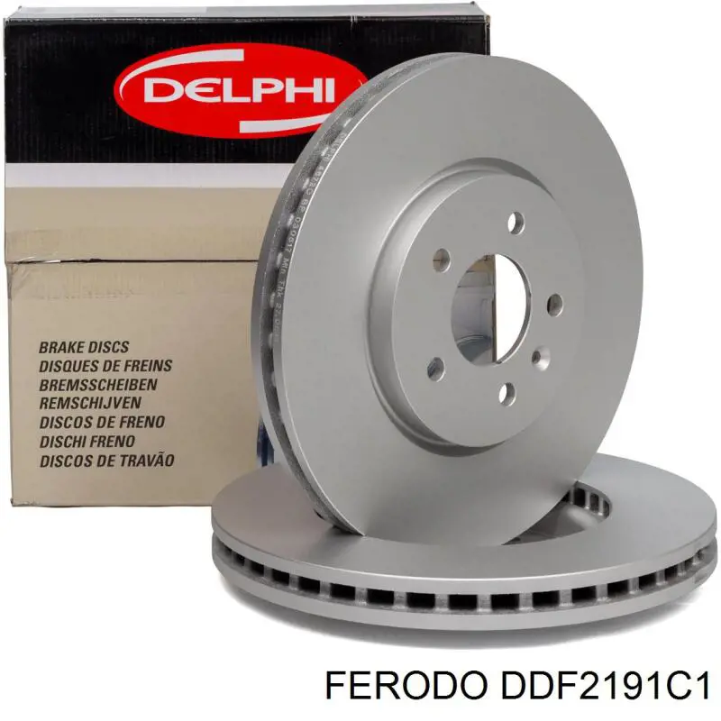 Купить DDF2191C1 Ferodo Ротор тормозной