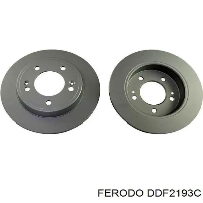 Задний тормозной диск Ferodo DDF2193C цена, от 34.66 USD