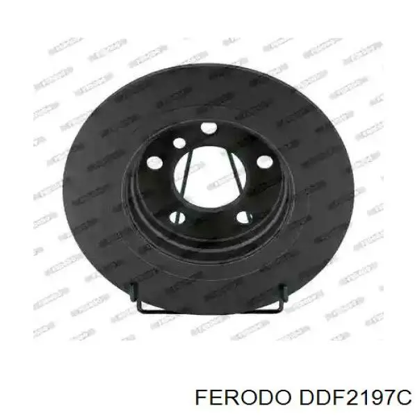 DDF2197C Ferodo диск тормозной задний