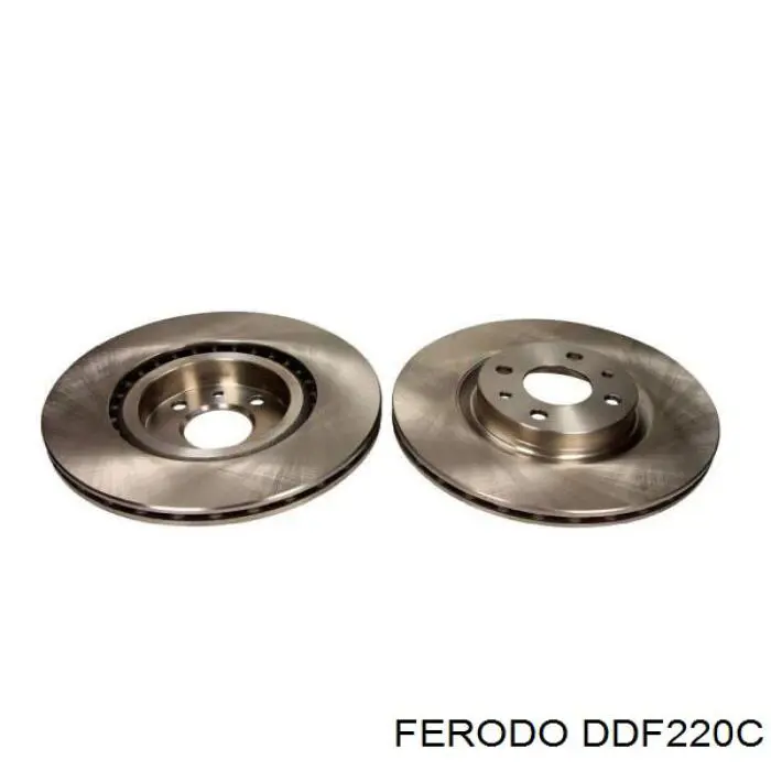 Купить DDF220C Ferodo Ротор тормозной