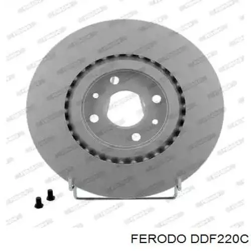 Передние тормозные диски DDF220C Ferodo