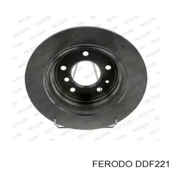 DDF221 Ferodo диск тормозной задний