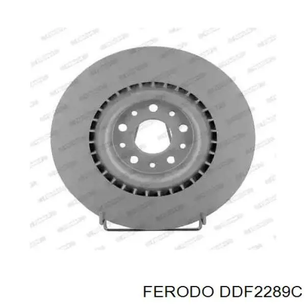 Передние тормозные диски DDF2289C Ferodo