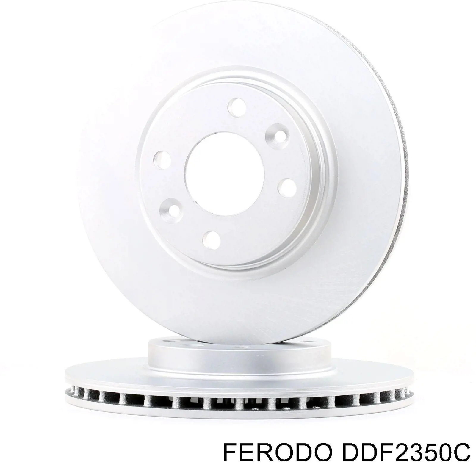 Freno de disco delantero DDF2350C Ferodo