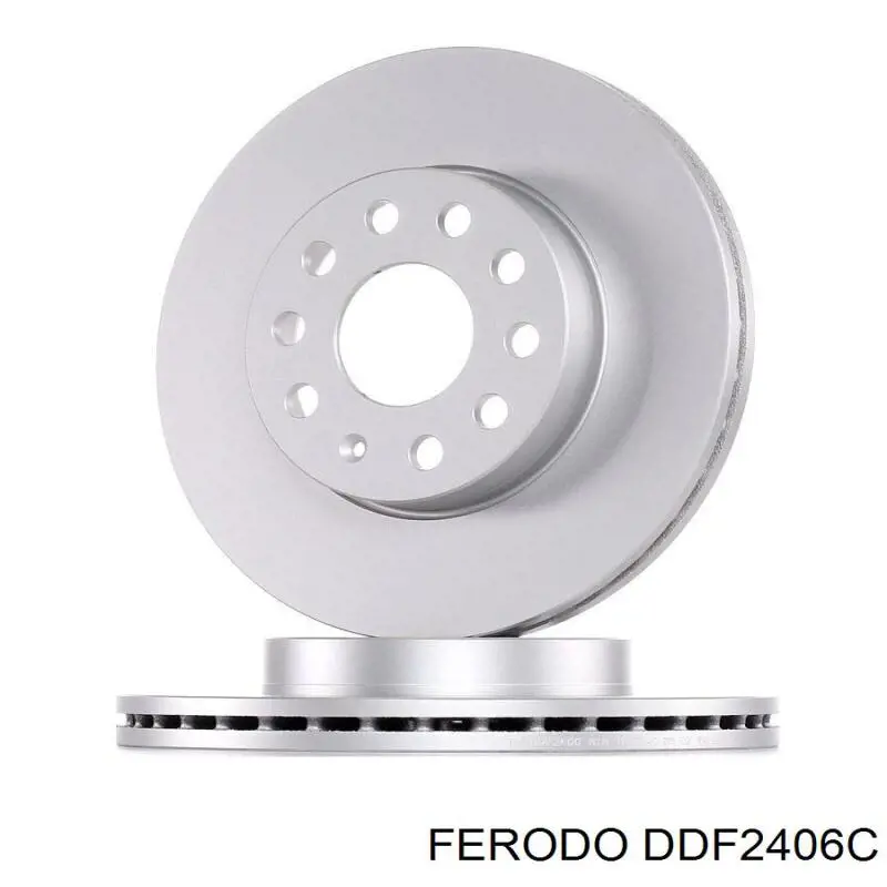 DDF2406C Ferodo тормозные диски