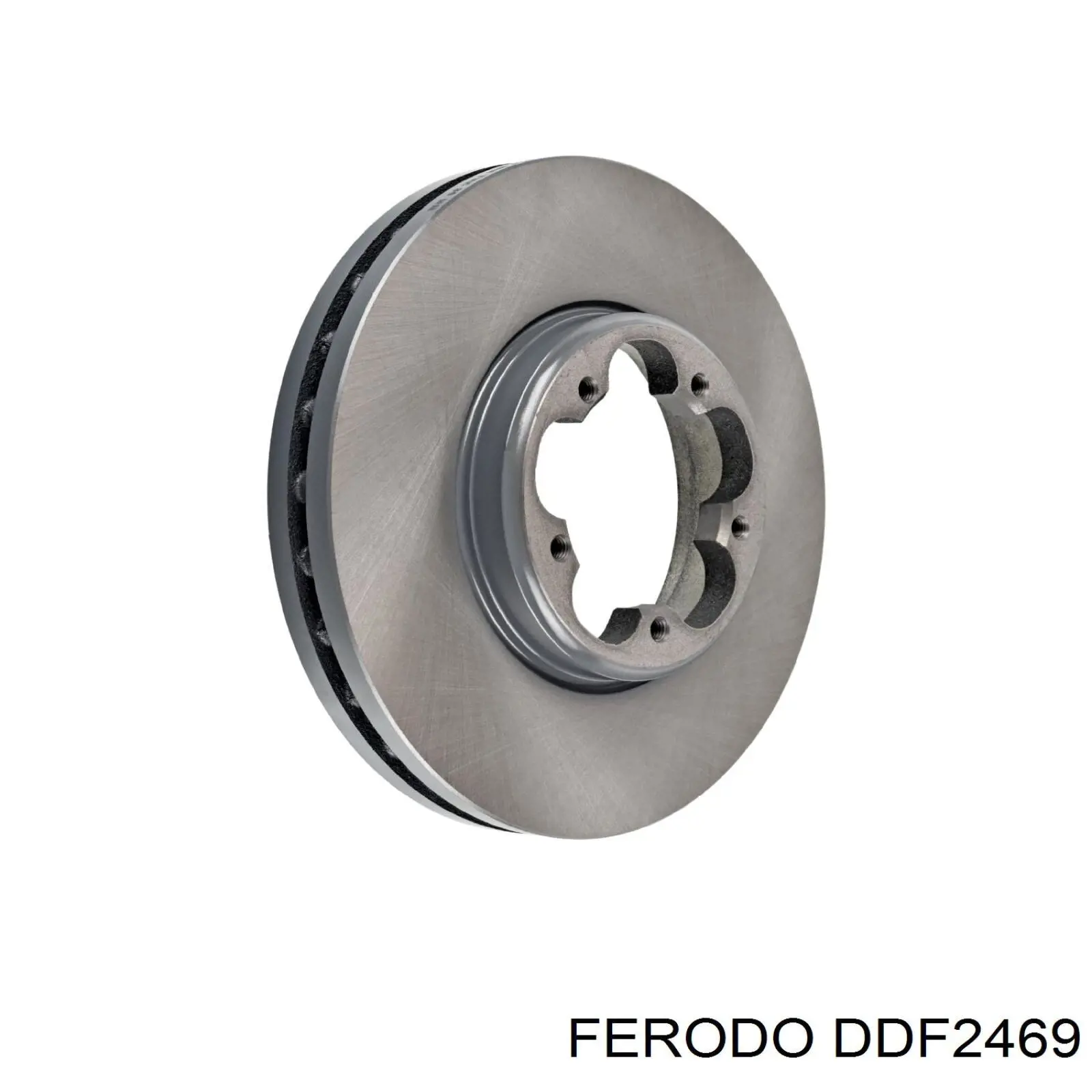 Передние тормозные диски DDF2469 Ferodo