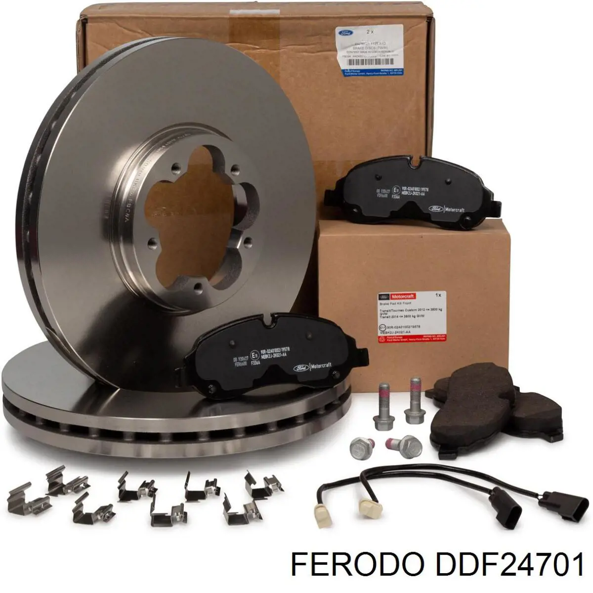 Купить DDF24701 Ferodo Ротор тормозной