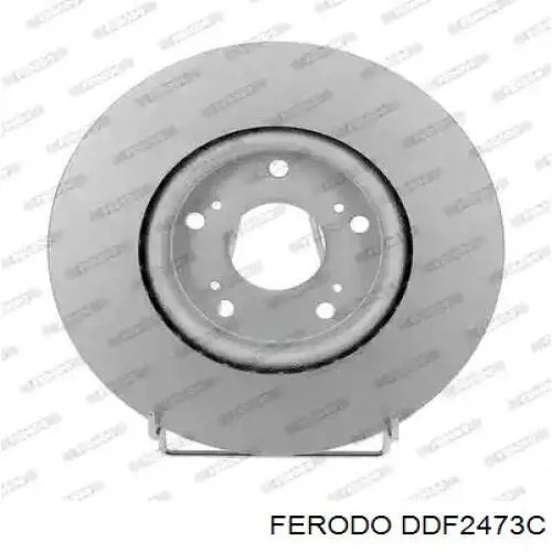 DDF2473C Ferodo disco do freio dianteiro