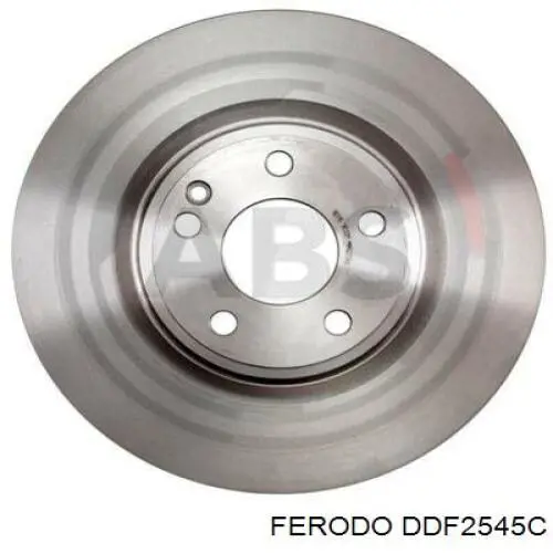 DDF2545C Ferodo disco do freio dianteiro